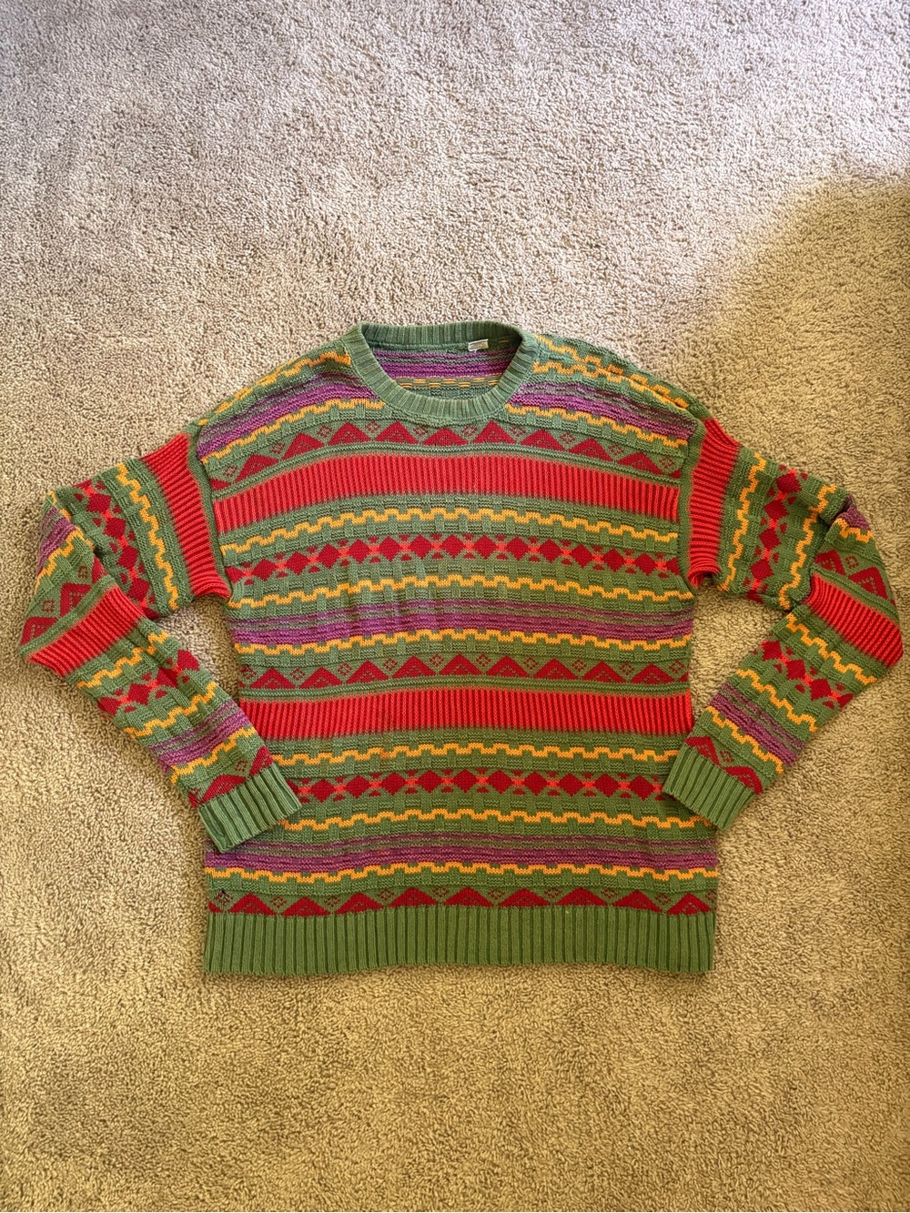 90s Style 100% Cotton Sweater